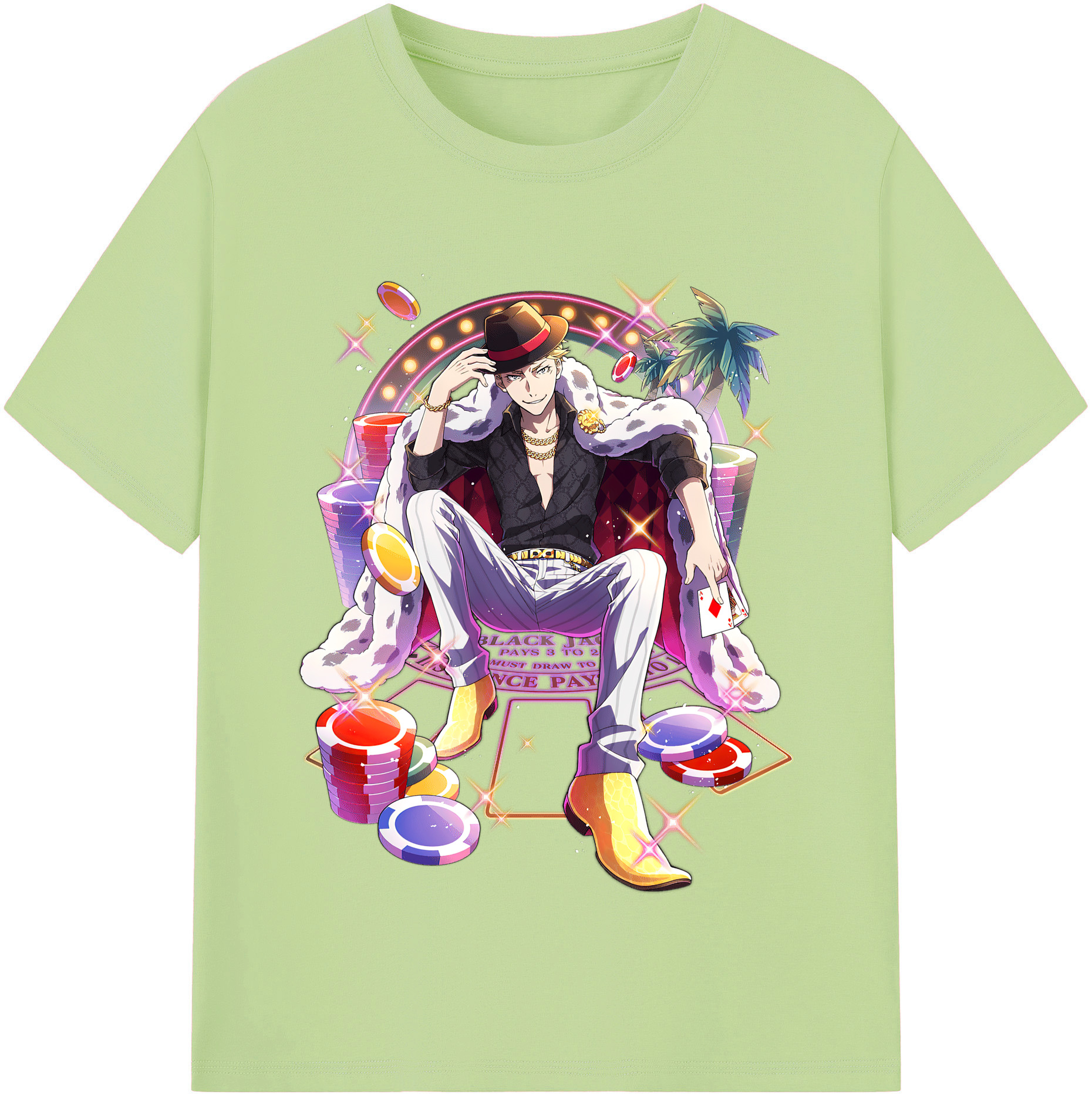 （画像用） 文豪ストレイドッグス Bungo Stray Dogs 綿100％半袖Tシャツ（フロントプリント）